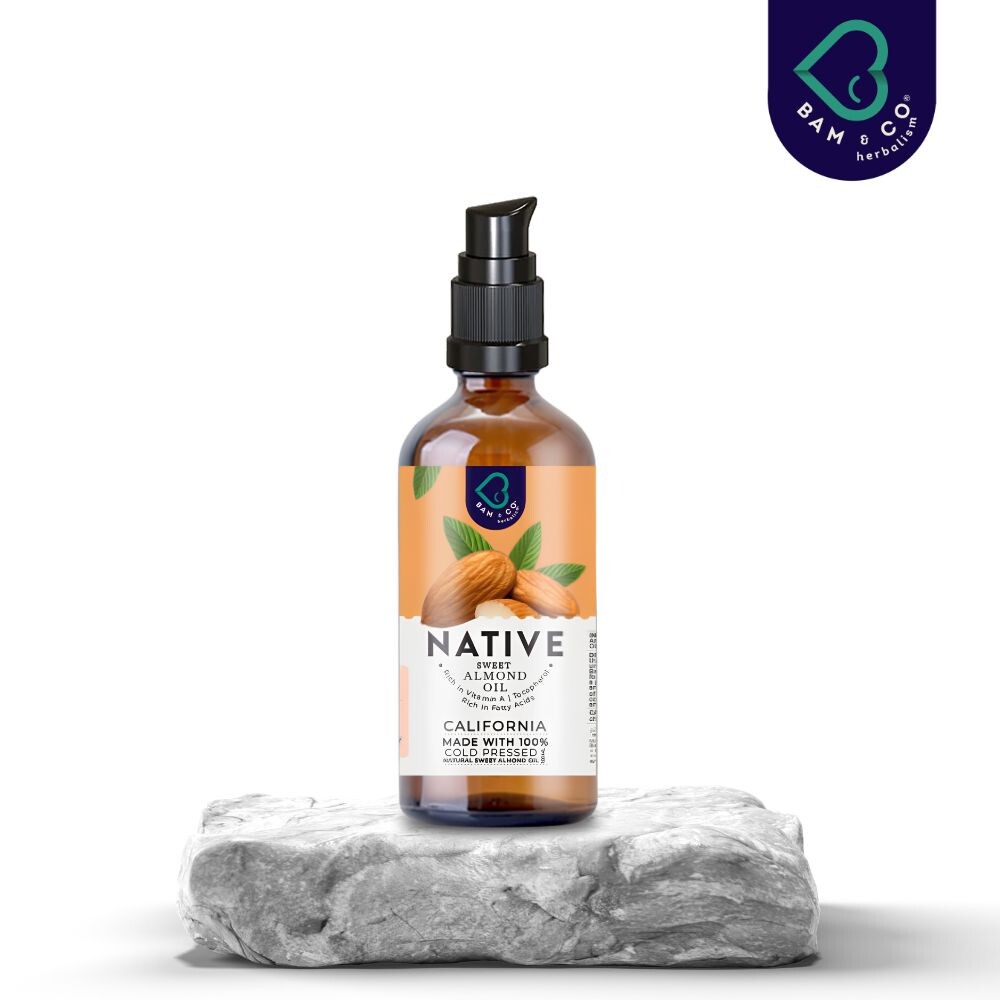 BAM & CO Native Sweet Almond Oil 100ml